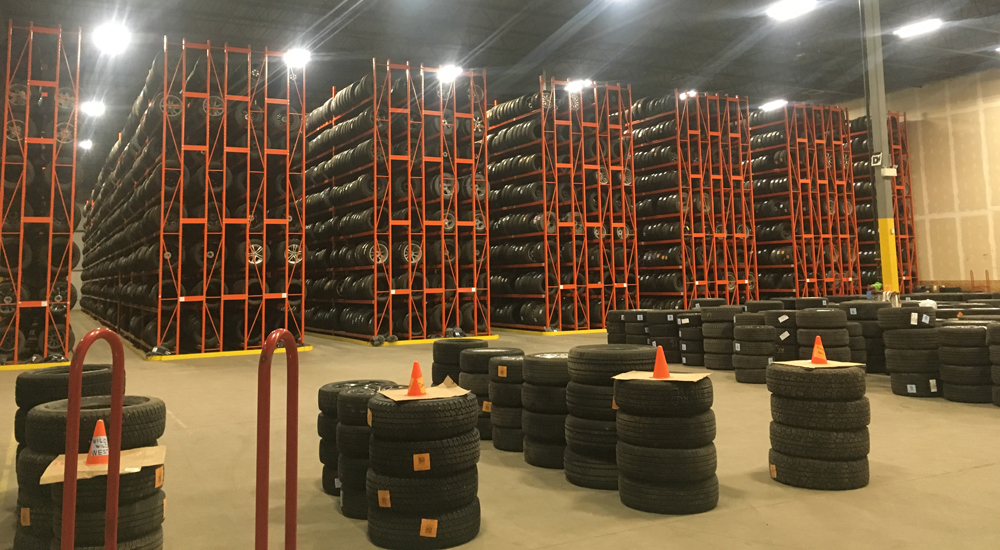 Tire Storage in Edmonton, Alberta